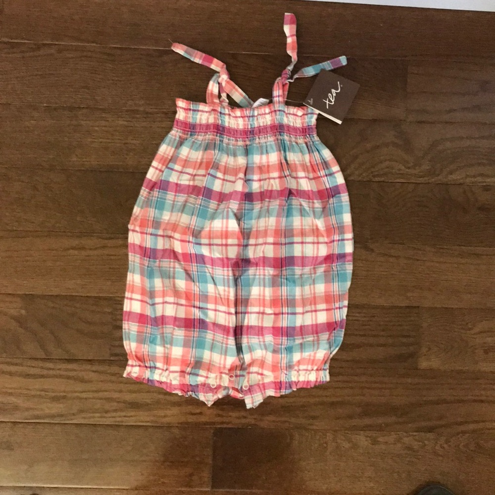 NWT Tea Collection Romper size 12-18m